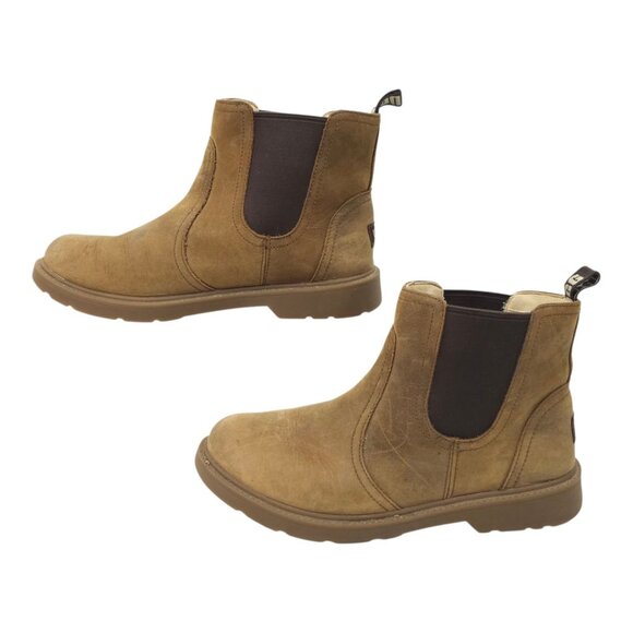 UGG Bolden Ankle Boots Big Kids US 5 UK 4 EU 37 Nubuck Distressed Weatherproof - Picture 11 of 16